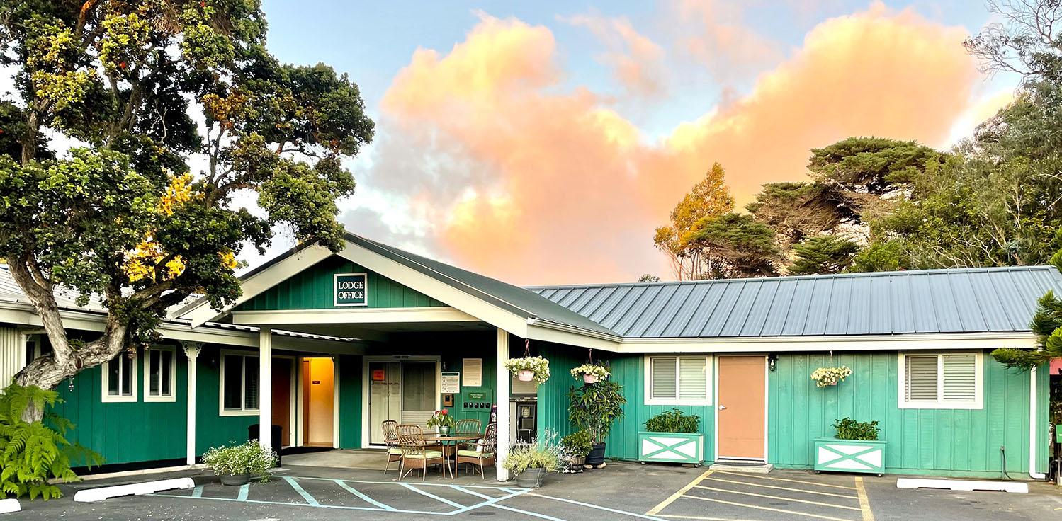 Waimea Country Lodge Entrance